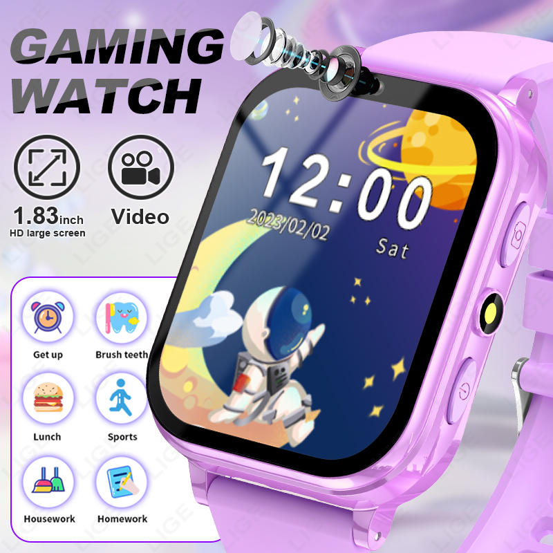 Smartwatch Digital Watches For Boys - LIGE детские цифровые умные часы, студенческие
