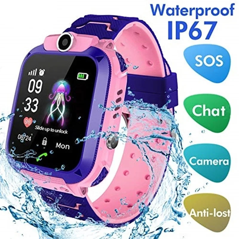 Детские умные часы 2G, SOS-выз – обзор и цена Smartwatch Watches Birthday Gift For Boys