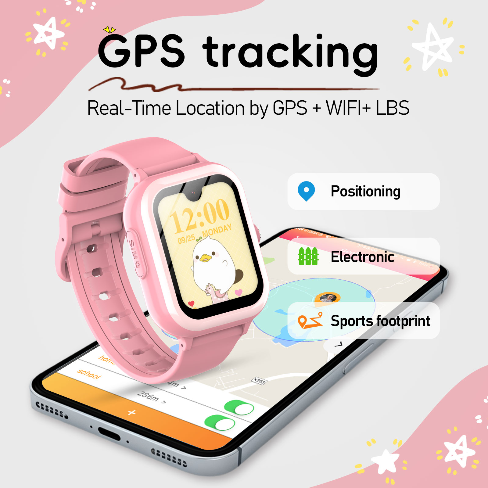 Детские умные часы Wonlex KT31 – обзор и цена Smartwatch Watch Whatsapp