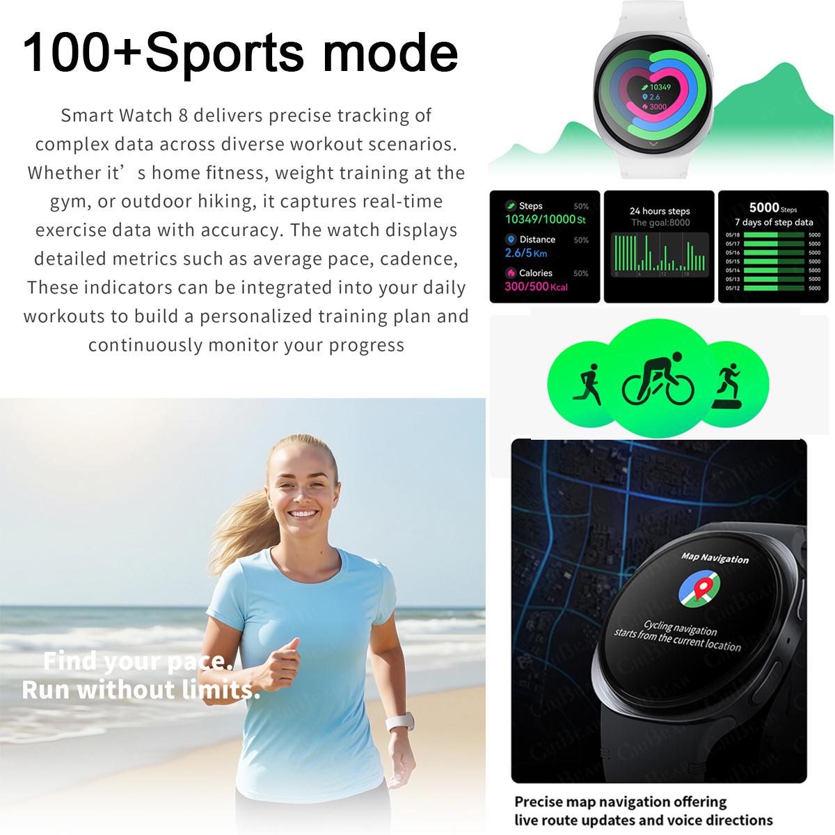 Новые смарт-часы 2026 года: 8  – обзор и цена Smartwatch Watches Girls
