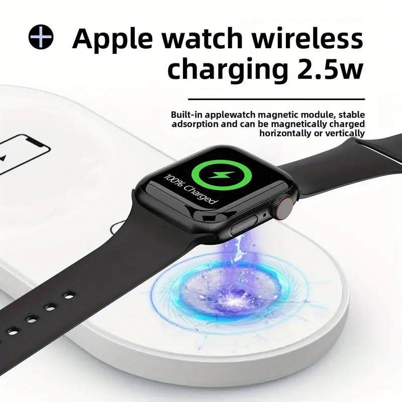 Двойное беспроводное зарядное  – обзор и цена Watch Xs8