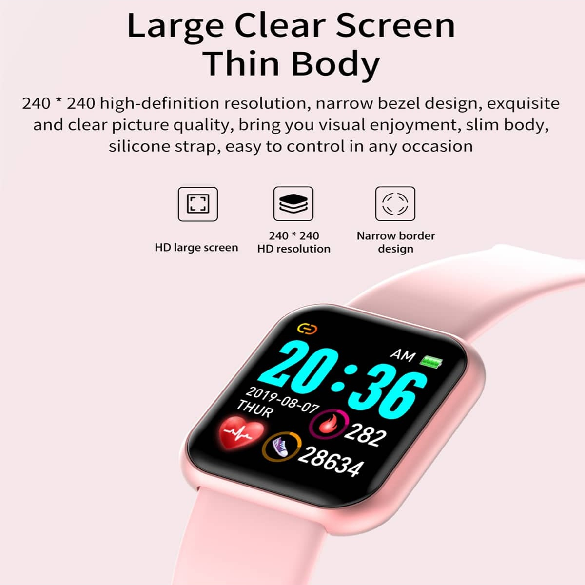 Смарт-часы Y68 D20 мужские, ум – обзор и цена Smartwatch Watches Girls
