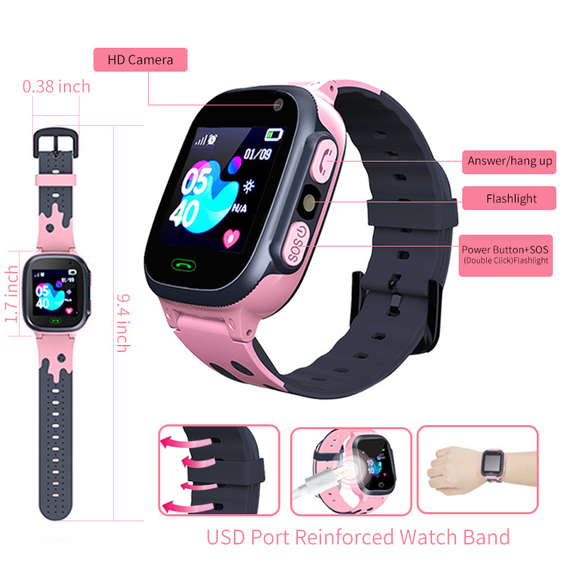 Детские умные часы, водонепрон – обзор и цена Smartwatch Watches Girls