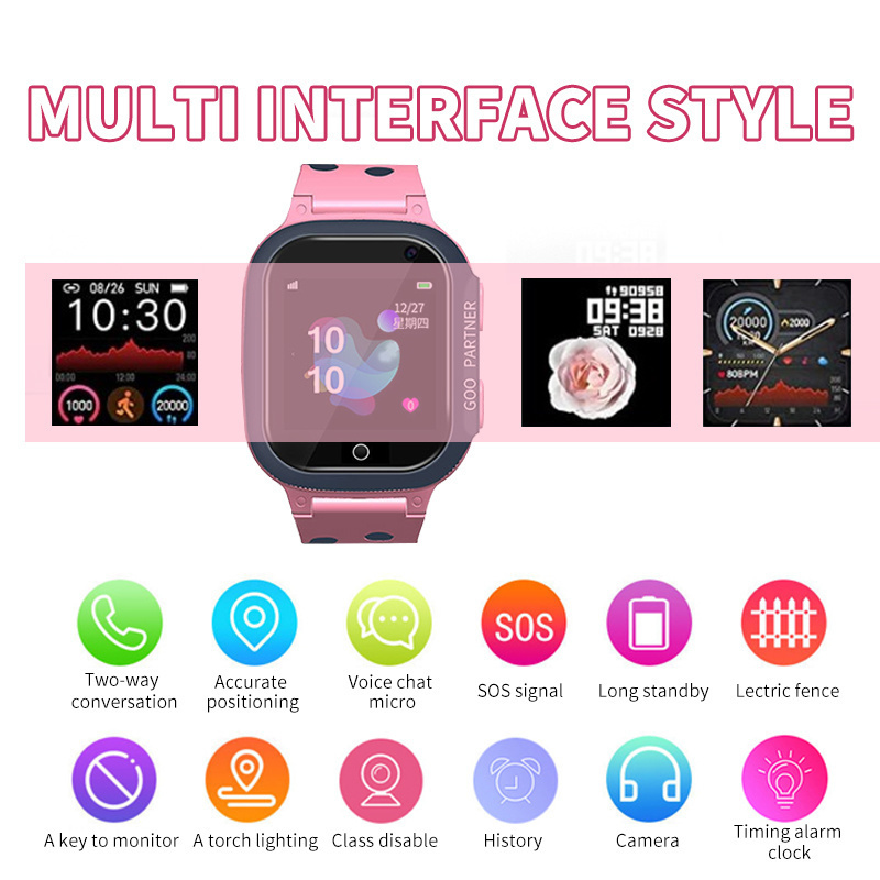 Детские умные часы, водонепрон – обзор и цена Smartwatch Watches Girls