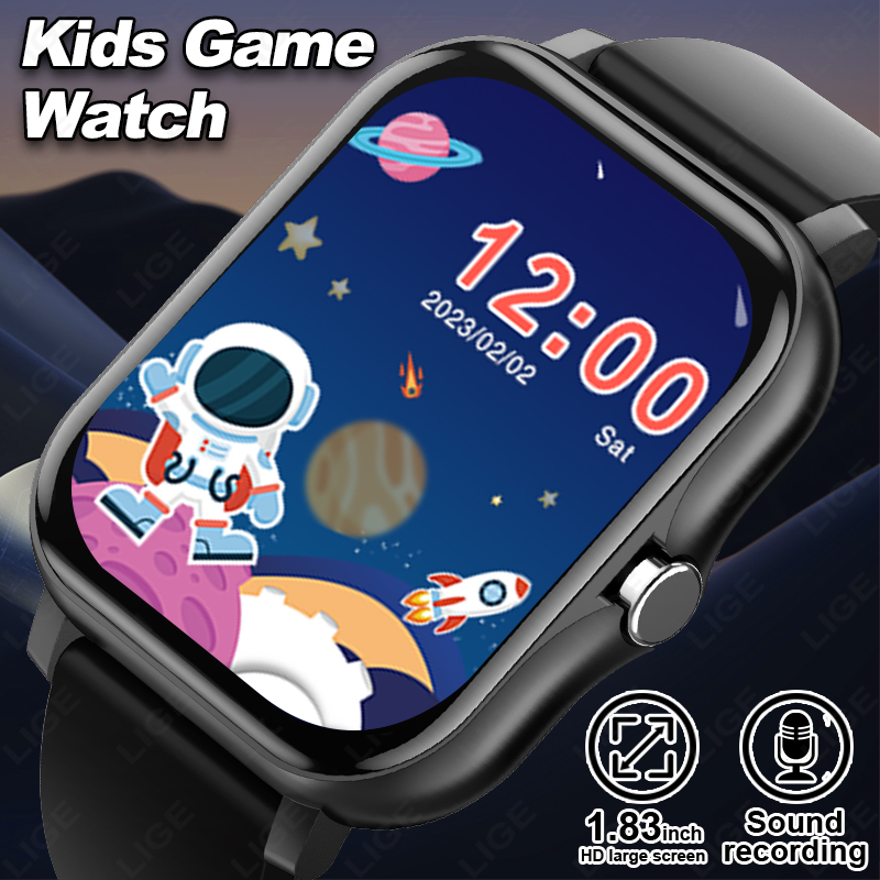 LIGE 2025 Звуковые книги Детск – обзор и цена Smartwatch Digital Watches For Boys