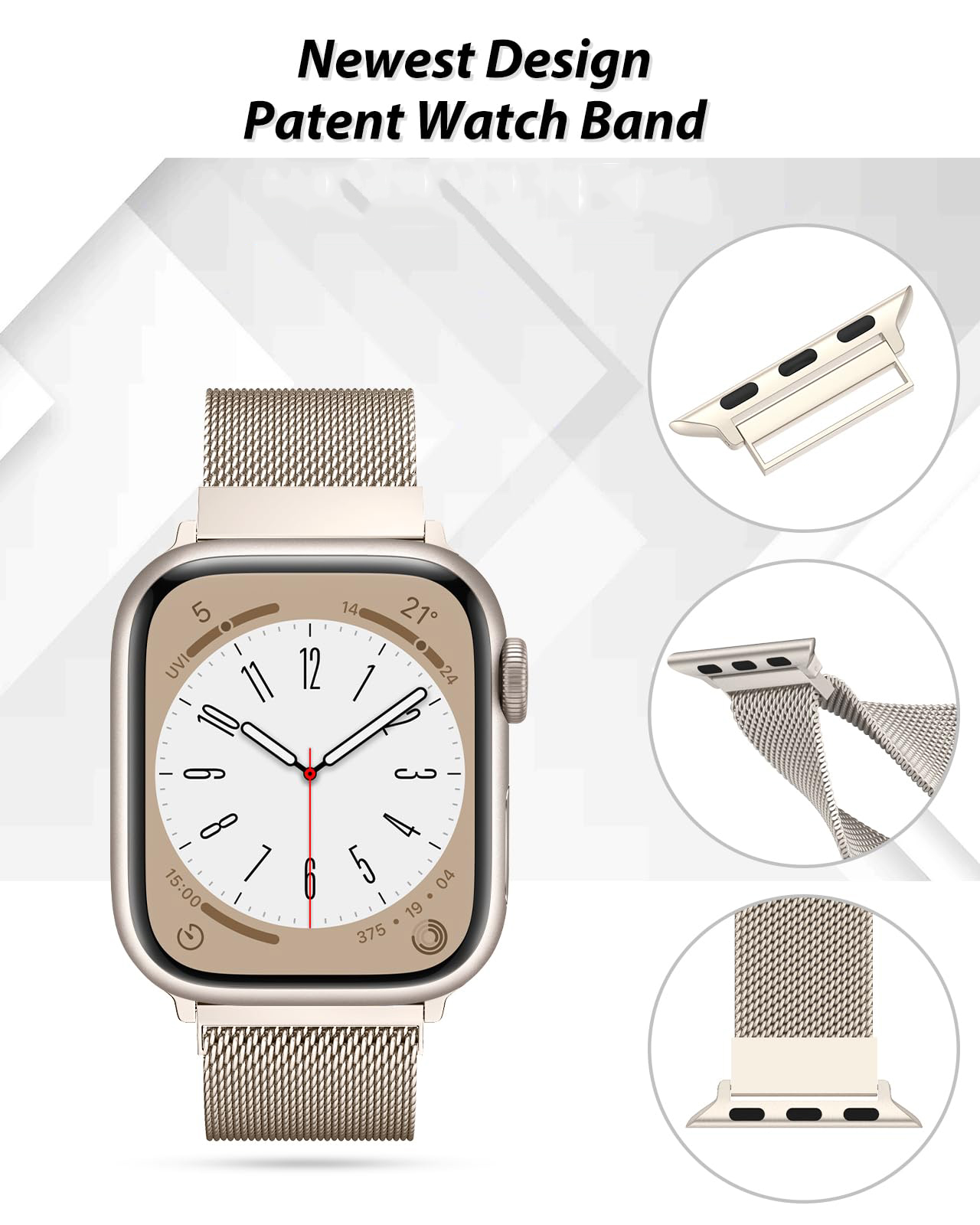 Миланский ремешок для Apple Wa – обзор и цена Smartwatch Apple Watches For Women