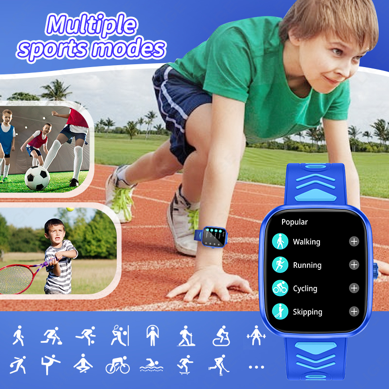 Детские умные часы LIGE с игра – обзор и цена Smartwatch Watches Birthday Gift For Boys