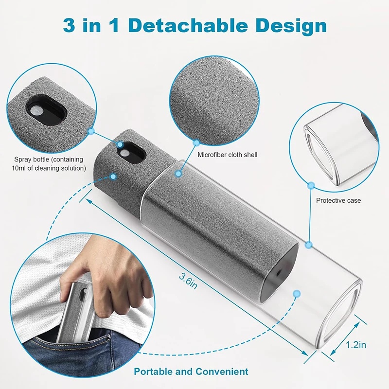 Мини-спрей для чистки экрана,  – обзор и цена Watch Polishing Cloth