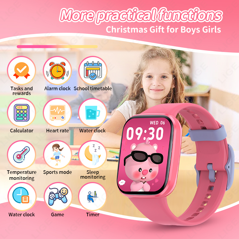 Новые умные часы для мальчиков – обзор и цена Smartwatch Watches Birthday Gift For Boys