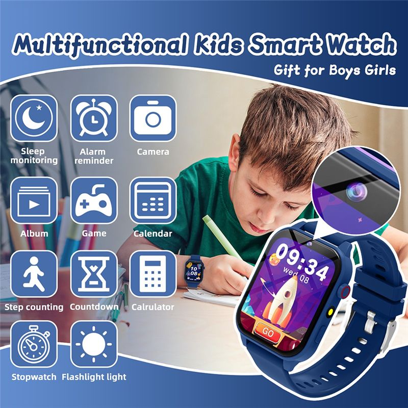 Умные часы BNVN для детей: HD- – обзор и цена Smartwatch Watches Birthday Gift For Boys