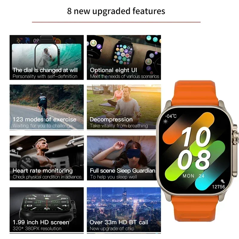 Новые умные часы серии 9 PK HK – обзор и цена Smartwatch Watches Girls
