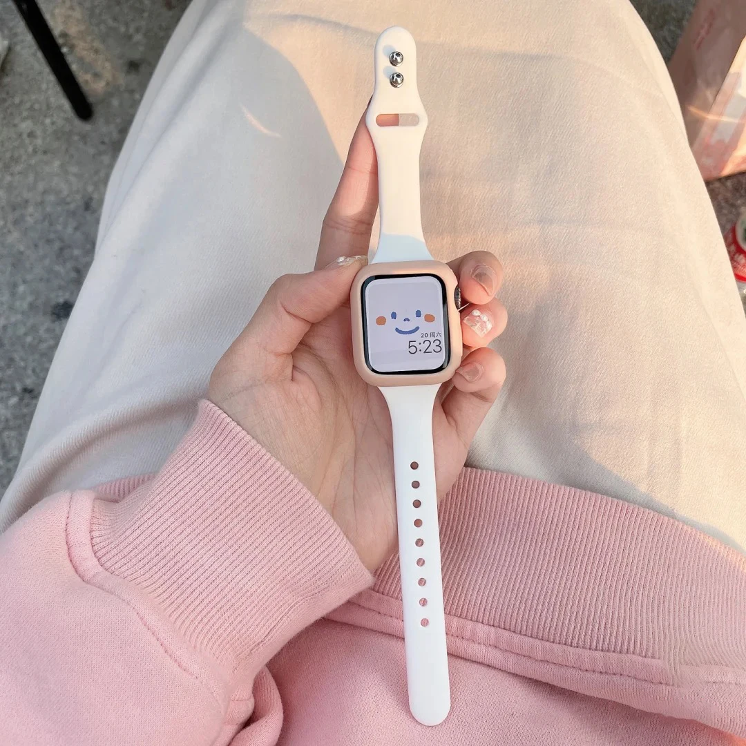 Тонкий силиконовый ремешок для – обзор и цена Smartwatch Apple Watches For Women