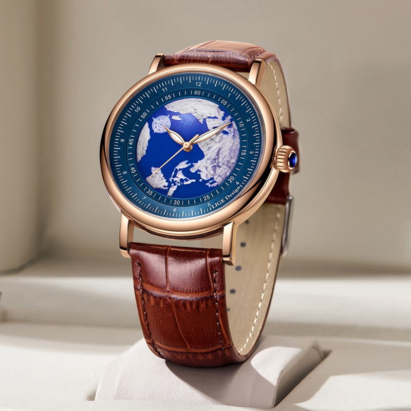 Мужские наручные часы LIGE 202 – обзор и цена Smartwatch Casual Watches For Men