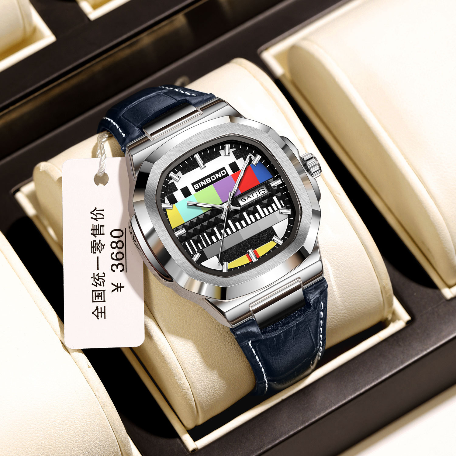Мужские часы BINBOND, оригинал – обзор и цена Smartwatch Casual Watches For Men